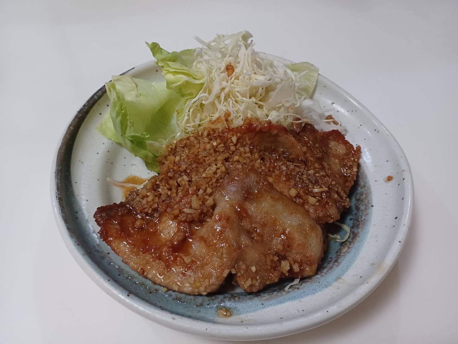 豚にんにく焼き